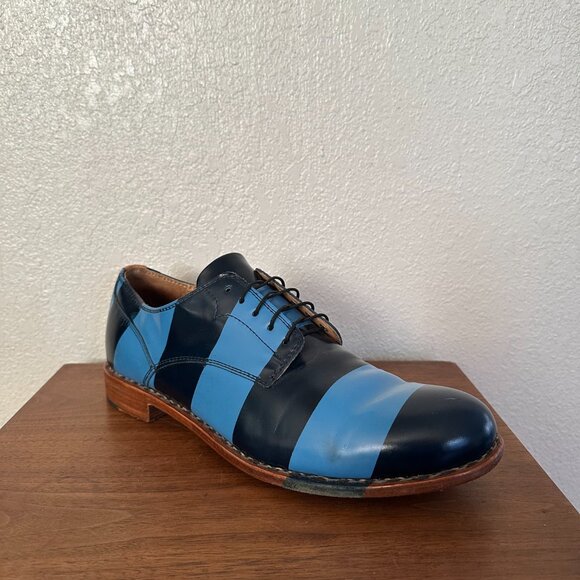 Office of Angela Scott Mr. Smith EU43 US M10 W11.5 Black and Blue Oxford - Picture 4 of 10